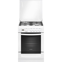 Плита Газовая Gefest 6100-03 белый (металлическая крышка) реш.чугун