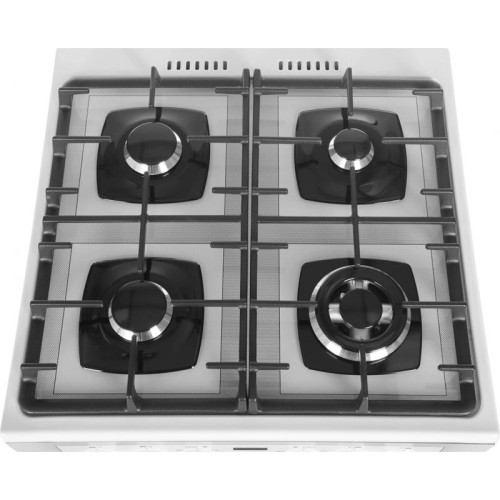 Плита Комбинированная Gefest ПГЭ 6502-03 0242 белый (без крышки) реш.чугун