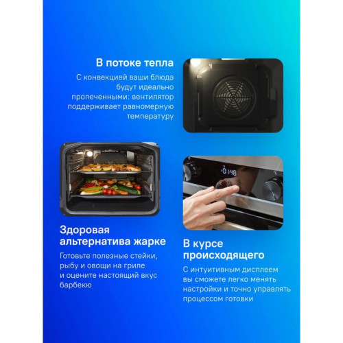 Плита Электрическая Gorenje GEC5C61WG белый стеклокерамика (без крышки)