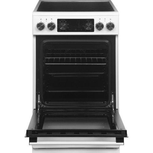 Электрическая плита Midea/ Электрическая плита Midea, отдельностоящая, электрическая варочная панель, 4 конфорки, цифровой таймер (24 ч), объем дух. шкафа 59 л, 9 режимов нагрева, цвет белый