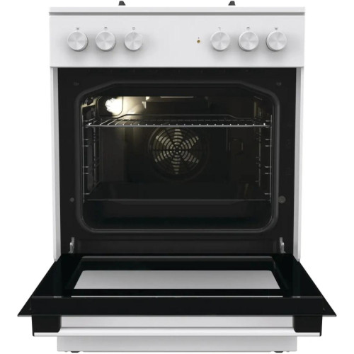 Плита Комбинированная Gorenje GK6A40WFFM белый (без крышки) реш.чугун
