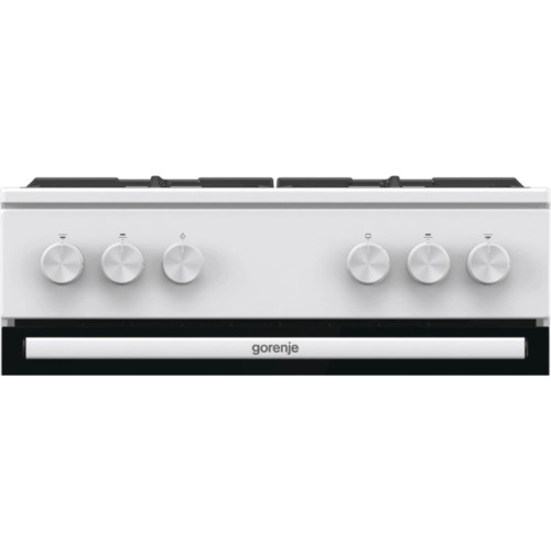 Плита Газовая Gorenje GG6A10WFFM белый (без крышки) реш.сталь