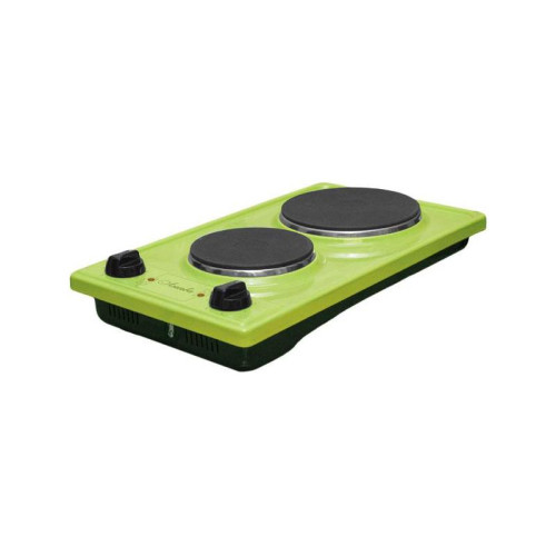 Плита Электрическая Лысьва ЭПБ 22 зеленый эмаль (настольная)