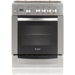 Плита Газовая Gefest ПГ 6100-04 0004 нержавеющая сталь (стеклянная крышка) реш.чугун