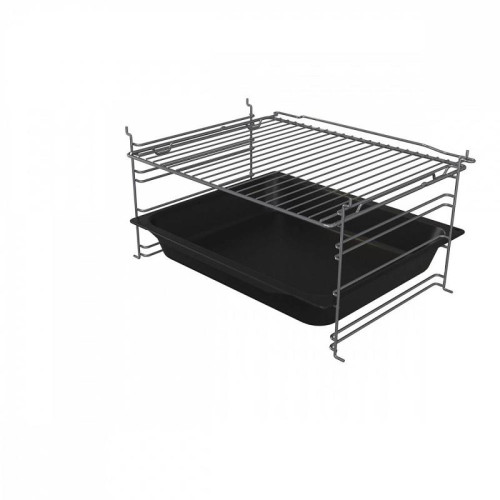 Плита Комбинированная Gorenje GK5B44SF серебристый (стеклянная крышка)