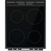 Плита Gorenje/ Плита Gorenje, полезный объем 70 л, эргономичные переключатели, сенсорный программатор IconLED, эмаль SilverMatte, очистка паром, индикатор остаточного тепла для каждой конфорки, телескопические направляющие, дверца CompactDoor 2 стекла + 1