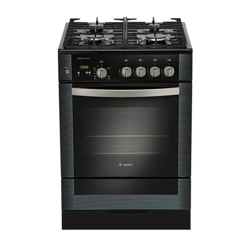 Плита Газовая Gefest ПГ 6500-03 0044 черный (без крышки) реш.чугун