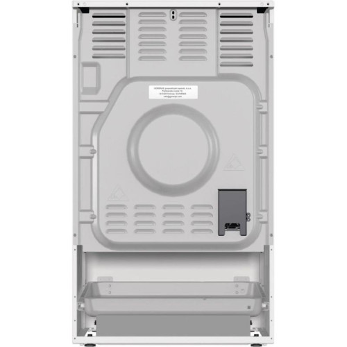 Плита Электрическая Gorenje GEC5C61WG белый стеклокерамика (без крышки)