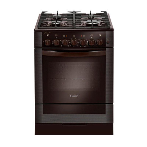 Плита Комбинированная Gefest ПГЭ 6502-02 0045 коричневый (без крышки) реш.чугун