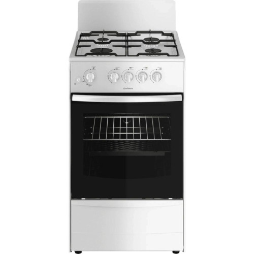 Плита Газовая Darina 1A GM341 105 W белый (без крышки) реш.сталь