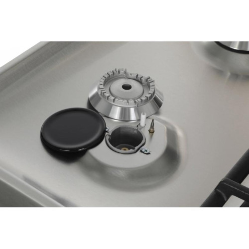 Плита Газовая Gefest 6100-03 0004 нержавеющая сталь (стеклянная крышка) реш.чугун