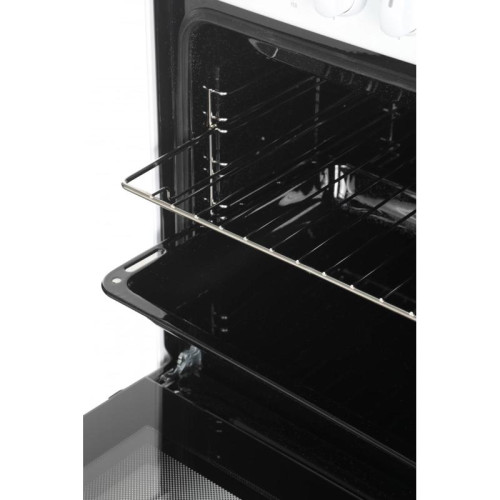 Плита Комбинированная Gefest ПГЭ 5102-03 0023 белый (металлическая крышка) реш.чугун