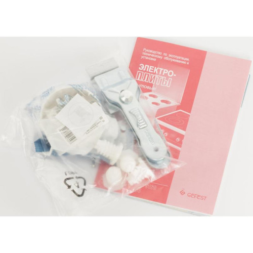 Плита Электрическая Gefest ЭП Н Д 6560-03 0053 черный/мрамор стеклокерамика (без крышки)