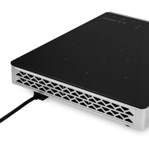 Плита Инфракрасная Kitfort КТ-146 черный/серебристый стеклокерамика (настольная)