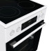 Плита Gorenje/ Плита Gorenje, полезный объем 70 л, эргономичные переключатели, сенсорный программатор IconLED, эмаль SilverMatte, очистка паром, индикатор остаточного тепла для каждой конфорки, телескопические направляющие на 2-х уровнях, дверца CompactDo