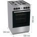 Плита Газовая Gorenje GGI5A21XJ серебристый (без крышки) реш.сталь