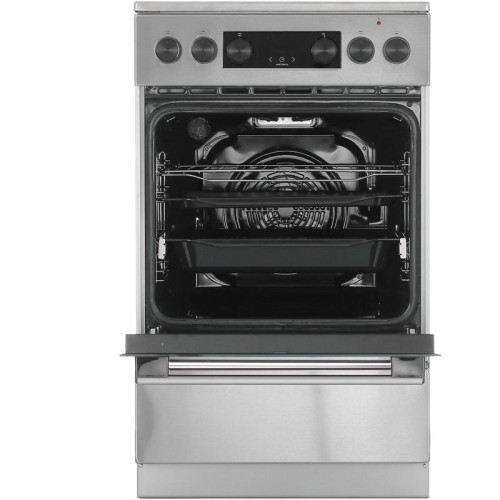 Плита Электрическая Gorenje GEC5C40XAOT серый стеклокерамика (без крышки)