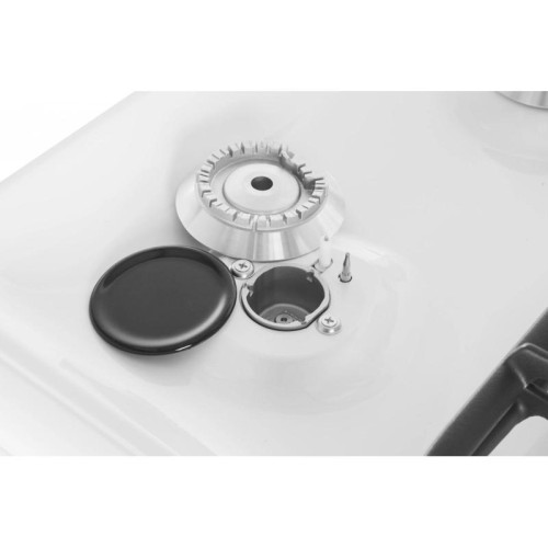 Плита Газовая Gefest ПГ 5100-02 0309 белый (металлическая крышка) реш.чугун