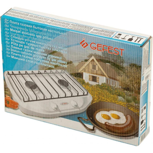 Плита Газовая Gefest 700-03 белый эмаль (настольная) (ПГ 700-03)