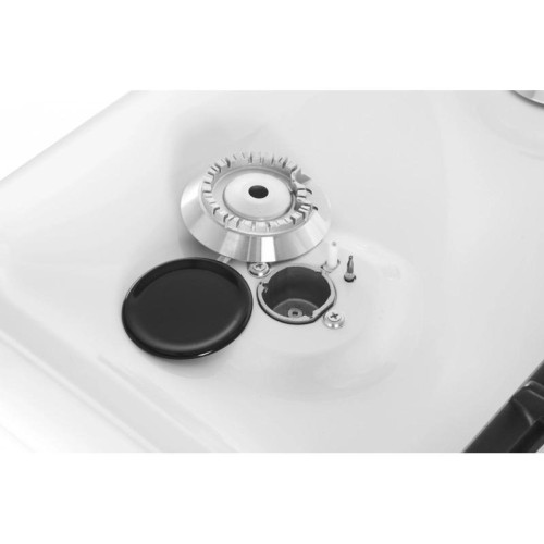 Плита Газовая Gefest 6100-03 белый (металлическая крышка) реш.чугун