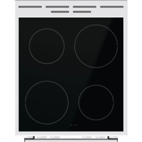 Плита Электрическая Gorenje GEC5A12WG-B белый стеклокерамика (без крышки)