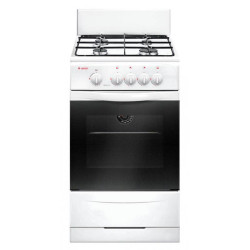 Плита Газовая Gefest ПГ 3200-08 белый (без крышки) реш.сталь