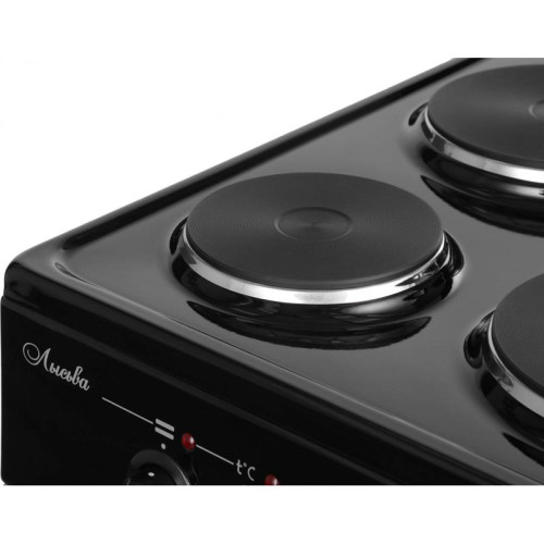 Плита Электрическая Лысьва ЭП 411 МС черный эмаль (без крышки)