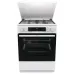 Плита Комбинированная Gorenje GKS6C71WF белый (металлическая крышка) реш.чугун Плита Комбинированная Gorenje GKS6C71WF белый (металлическая крышка) реш.чугун
