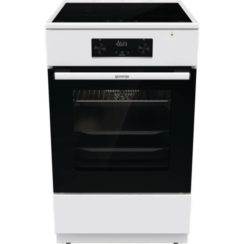 Плита Электрическая Gorenje GEIT5C60WPG белый стеклокерамика (без крышки)