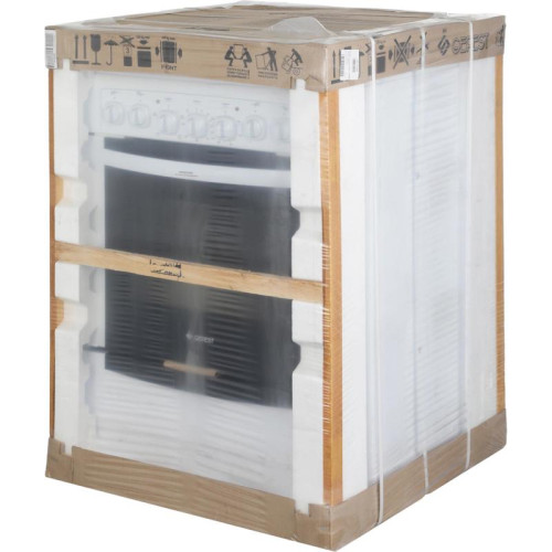 Плита Комбинированная Gefest ПГЭ 6102-02 0300 белый (металлическая крышка) реш.чугун