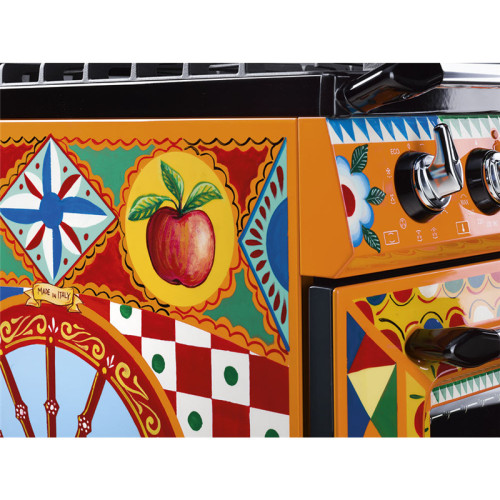 Варочные центры SMEG/ Sicily is My Love, Отдельностоящий варочный центр, D&G, разноцветный