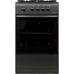 Плита Газовая Darina S GM 441 001 At антрацит/черный реш.сталь