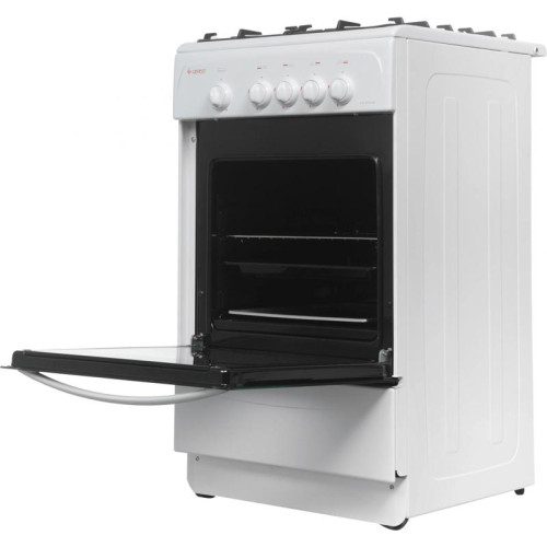 Плита Газовая Gefest CG 50М02 К73 белый (без крышки) реш.чугун