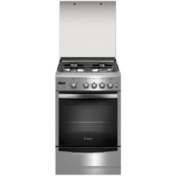 Плита Газовая Gefest ПГ 5100-03 0004 нержавеющая сталь (стеклянная крышка) реш.чугун