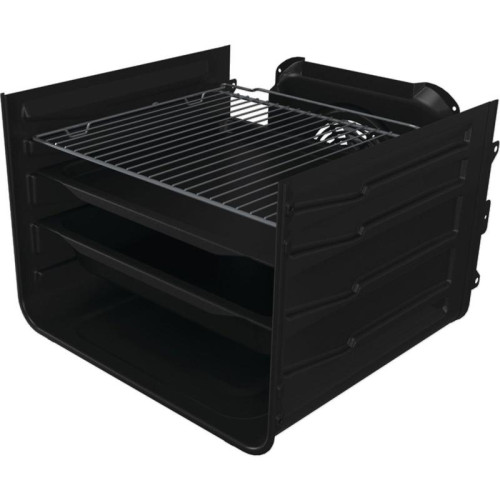 Плита Комбинированная Gorenje GK5A42WF-B белый (металлическая крышка) реш.чугун