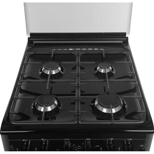 Плита Газовая Gefest ПГ 5300-02 0046 черный (стеклянная крышка) реш.чугун