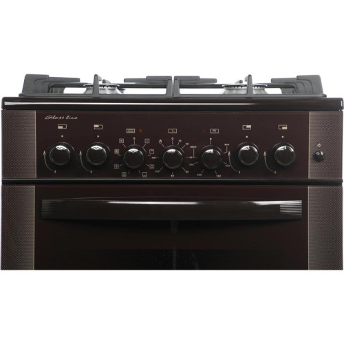 Плита Комбинированная Gefest ПГЭ 6502-03 0030 коричневый (без крышки) реш.чугун