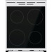 Плита Gorenje/ Плита Gorenje, полезный объем 70 л, эргономичные переключатели, сенсорный программатор IconLED, эмаль SilverMatte, очистка паром, индикатор остаточного тепла для каждой конфорки, дверца CompactDoor 2 стекла + 1 термослой, стеклокерамическая