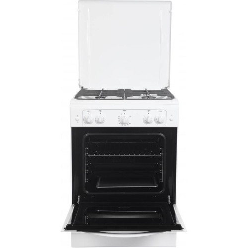 Плита Газовая Gefest ПГ 6100-02 0309 белый (металлическая крышка) реш.чугун