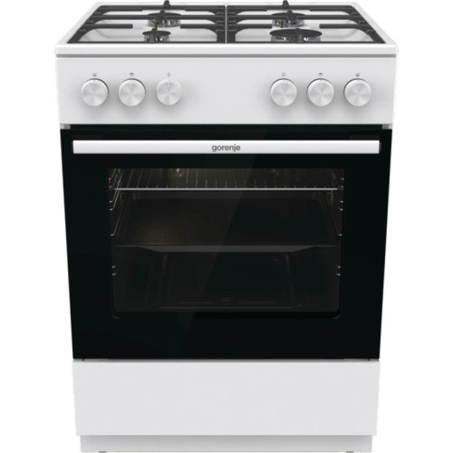 Плита Газовая Gorenje GG6A10WFFM белый (без крышки) реш.сталь