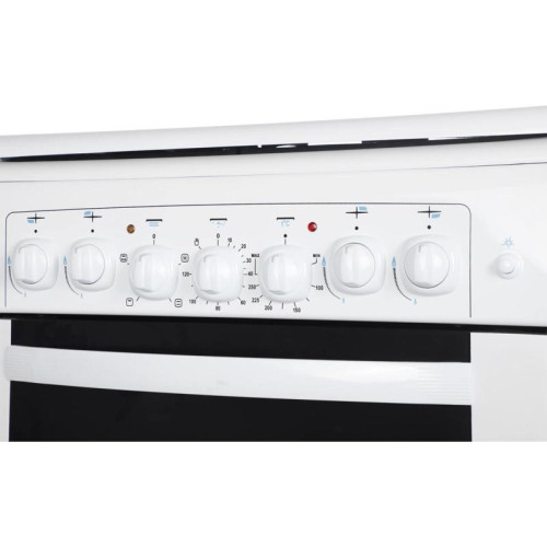 Плита Комбинированная Gefest ПГЭ 6102-02 0300 белый (металлическая крышка) реш.чугун