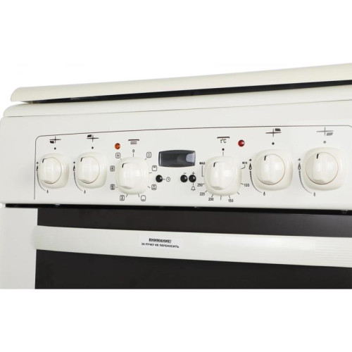 Плита Комбинированная Gefest ПГЭ 6102-03 0167 кремовый (металлическая крышка) реш.чугун