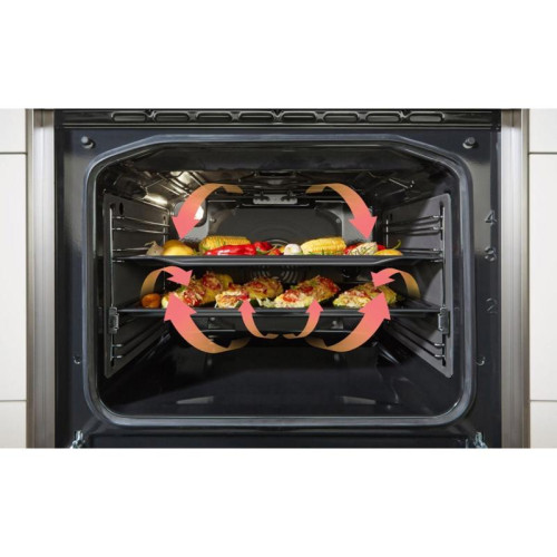 Плита Комбинированная Gorenje GK5A42WF-B белый (металлическая крышка) реш.чугун