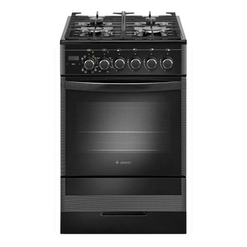 Плита Комбинированная Gefest ПГЭ 5502-03 0044 черный (без крышки) реш.чугун