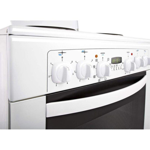 Плита Электрическая Gefest ЭП Н Д 6140-03 белый эмаль (металлическая крышка)