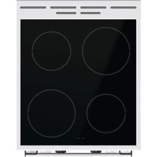 Плита Электрическая Gorenje GEC5C42WG белый стеклокерамика (без крышки)