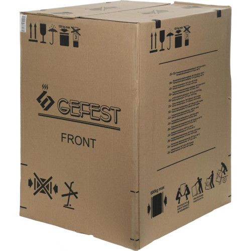 Плита Газовая Gefest ПГ 1200-С6 К33 белый (металлическая крышка) реш.сталь