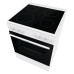 Плита Электрическая Gorenje GEC6A11WG белый стеклокерамика (без крышки)