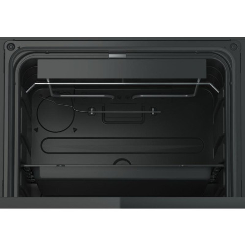 Плита Комбинированная Darina S KM 521 300 W белый/черный реш.сталь