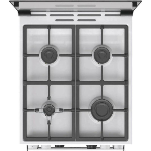 Плита Газовая Gorenje GGI5C22WF белый (стеклянная крышка) реш.чугун